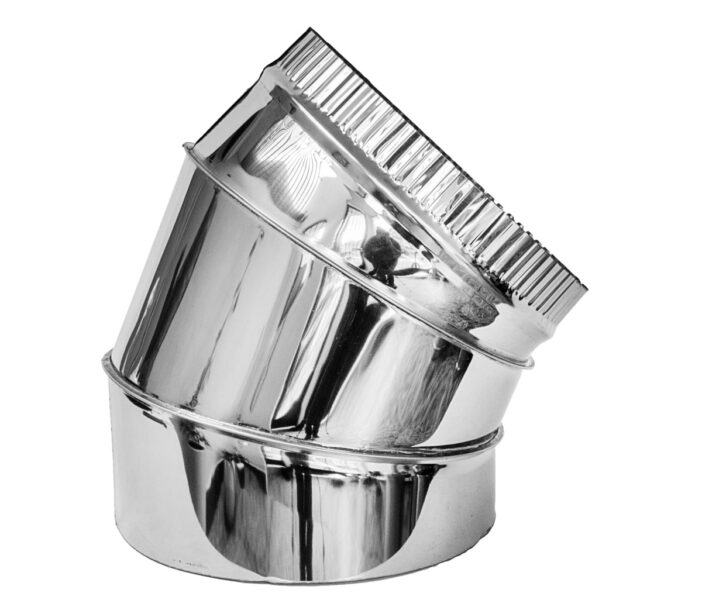 Codo 45 acero inoxidable
