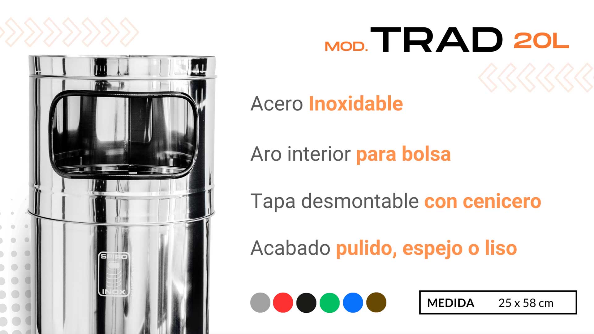 TRAD 20L Infografía