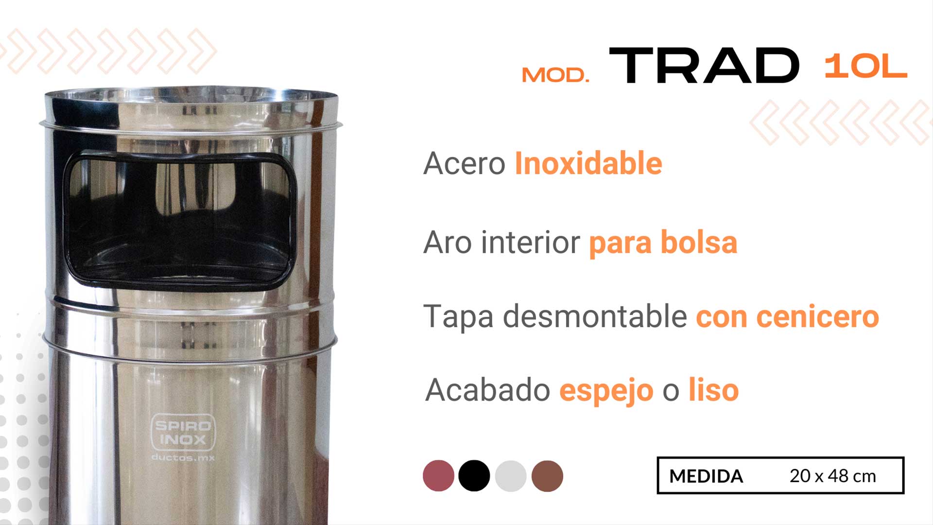 Bote TRAD 10 litros