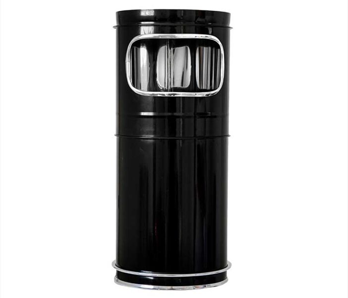 Bote para basura Negro